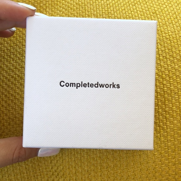 Completedworks CZ Stone Ring in Gold Pearl Crystal Medium - Picture 5 of 10